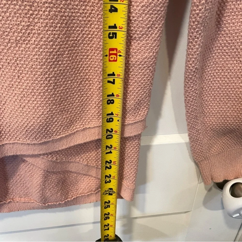 Madewell Pink Crew Neck Sweater women’s size medium - Picture 5 of 6